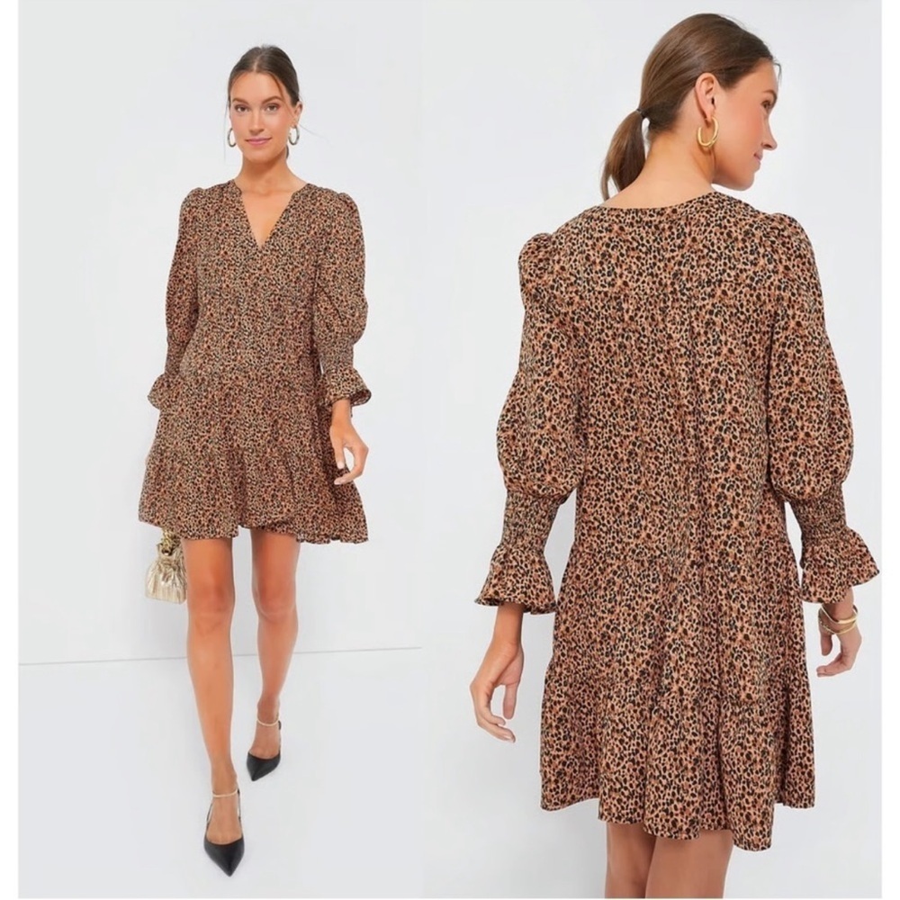 Tuckernuck POMANDER PLACE Leopard Kenzo Dress size M - Picture 9 of 9